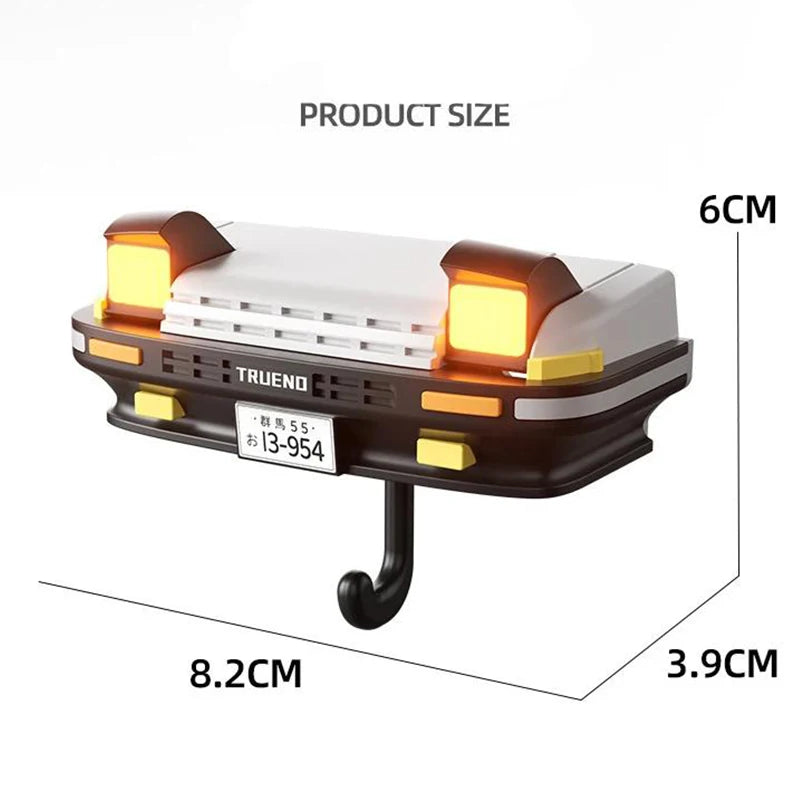 AE86 Car Headlight Wall Key Holder