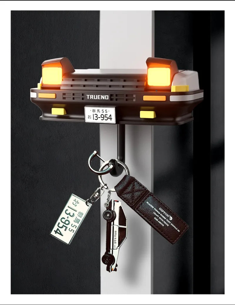 AE86 Car Headlight Wall Key Holder